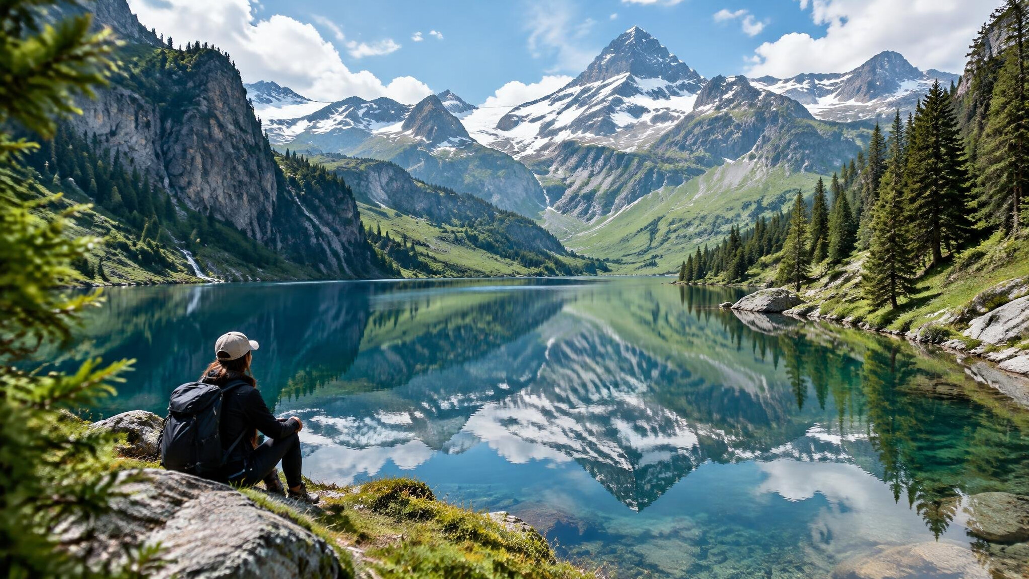 hidden swiss lake
