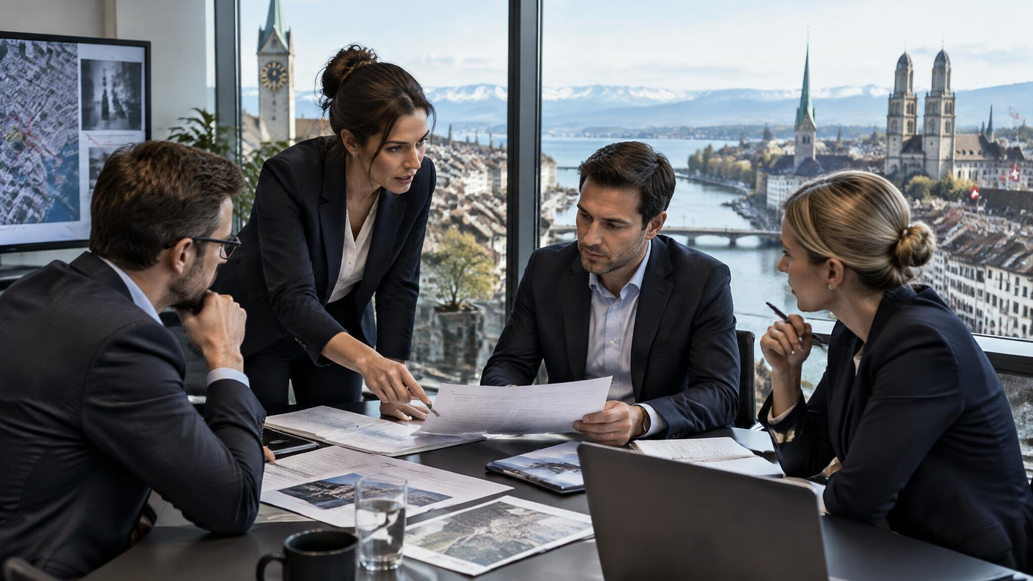 team meeting in zurich