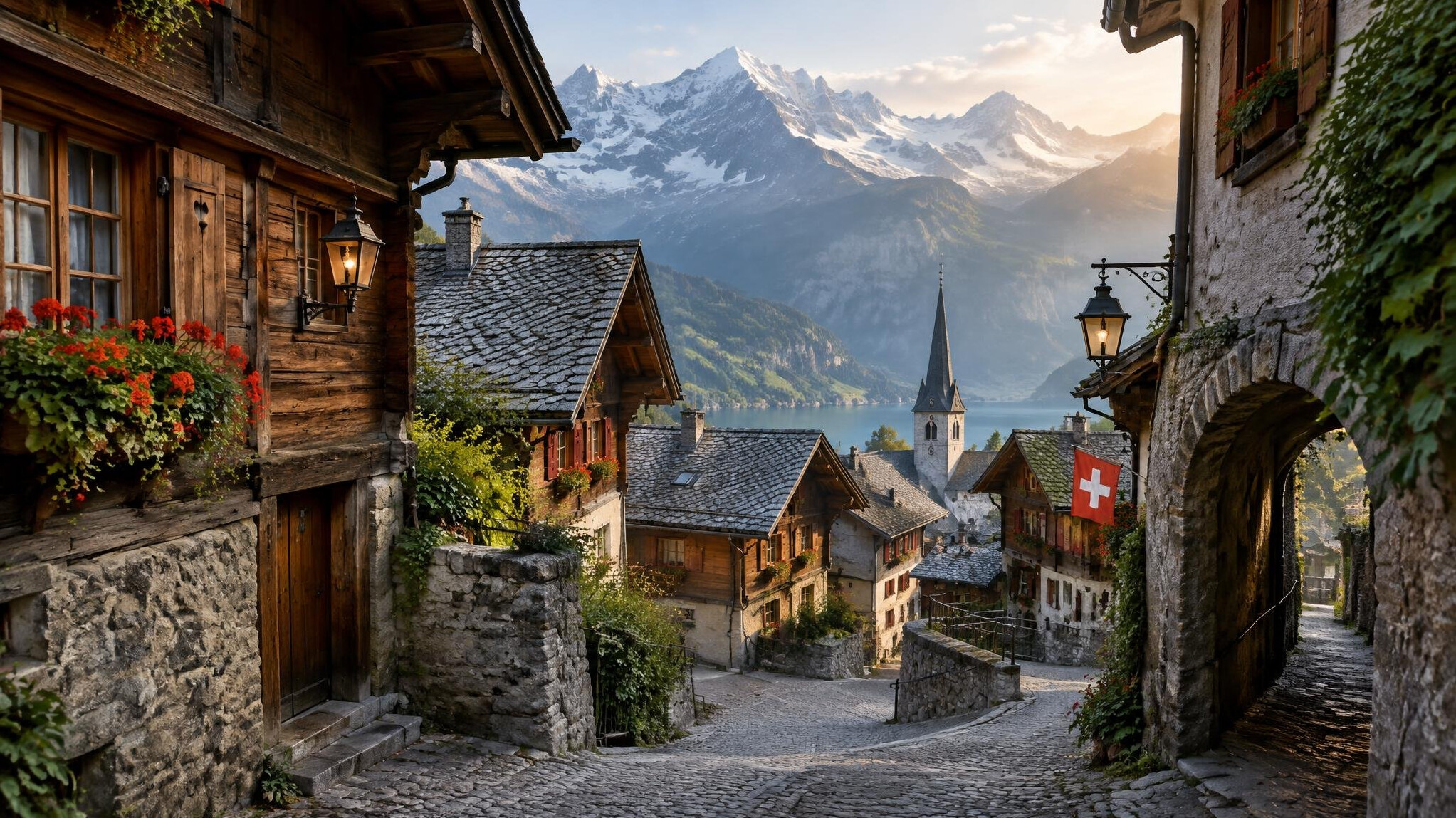 swiss village mystery