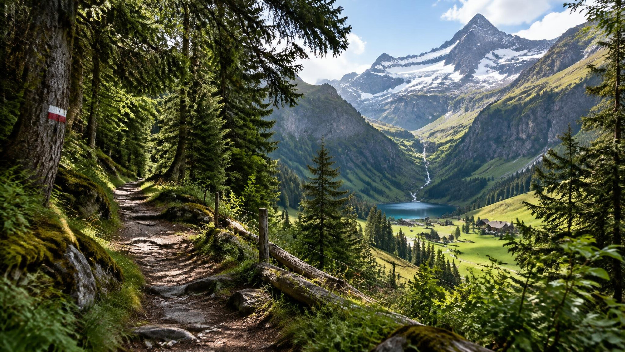 swiss alps hidden valley